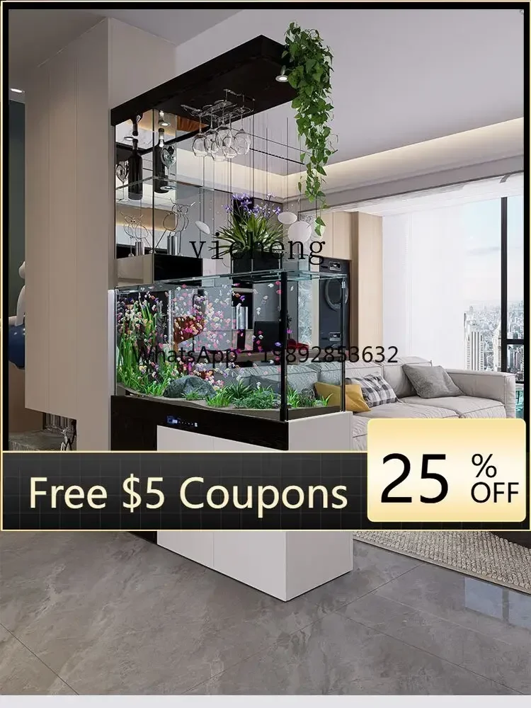 W-31 fish tank living room bottom filter glass tank intelligent ancient light luxury aquarium
W-31 fish tank living room bottom filter glass tank intelligent ancient light luxury aquarium