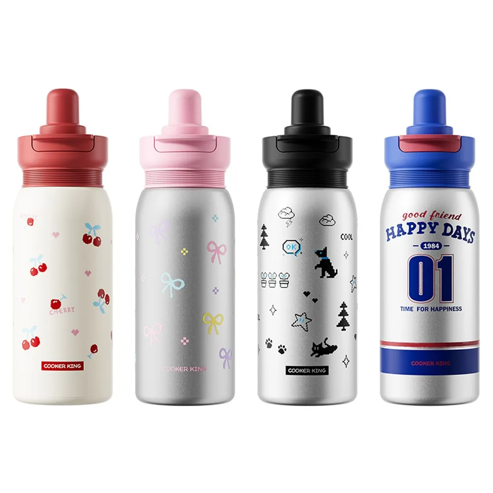 COOKER KING 500 мл термос из нержавеющей стали 316 вкладыш чашка для молока герметичная портативная чашка портативная детская бутылка для воды 
COOKER KING 500 мл термос из нержавеющей стали 316 вкладыш чашка для молока герметичная портативная чашка портативная детская бутылка для воды