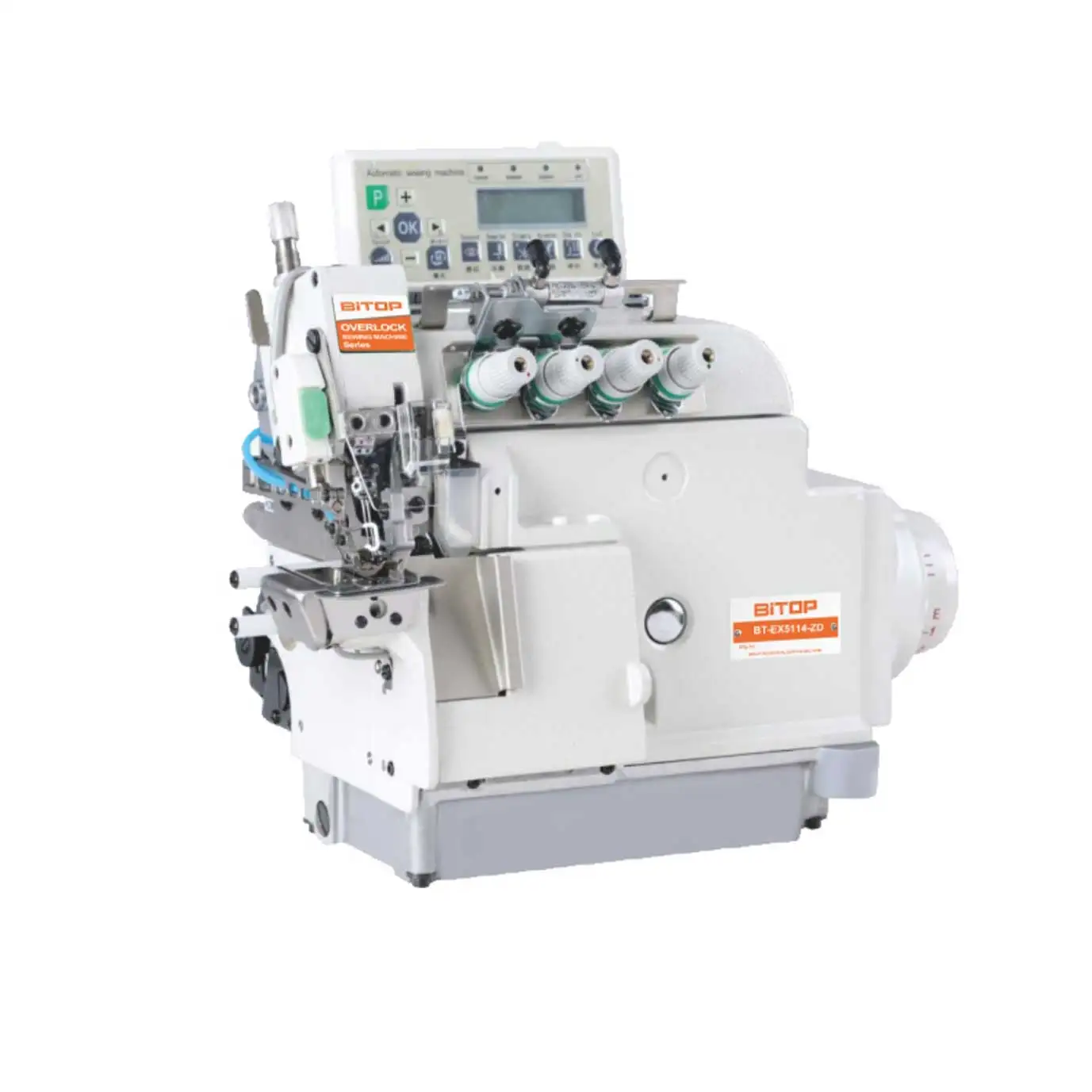 EX5114-ZD China Single Needle Computerized Overlock Sewing Machine for T-shirt Cuffs
EX5114-ZD China Single Needle Computerized Overlock Sewing Machine for T-shirt Cuffs