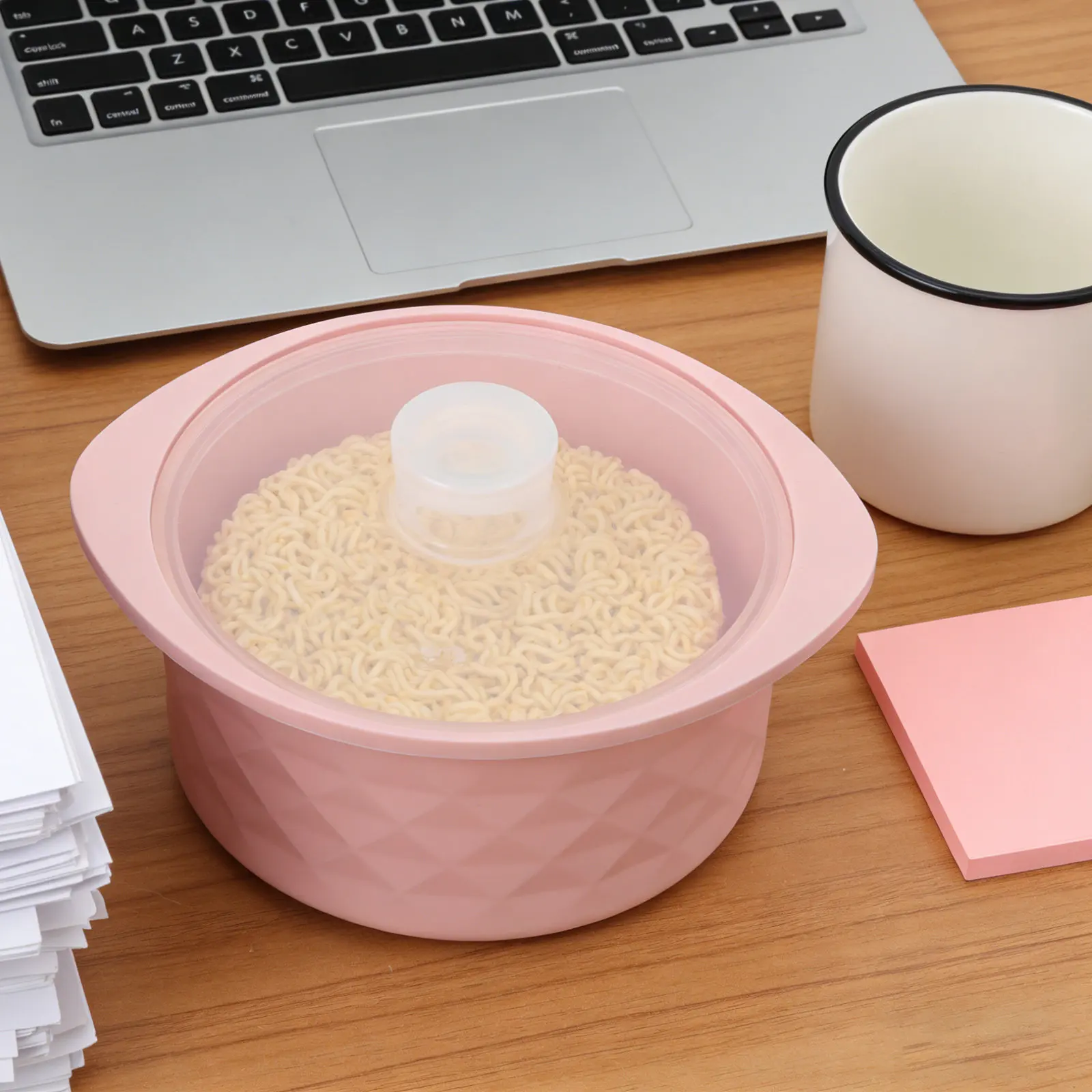 Silicone Microwave Steamer Bowl with Lid Mini Steamer for Instant Noodles Steamed Eggs Vegetables Soup Compact Dorm Kitchen
Silicone Microwave Steamer Bowl with Lid Mini Steamer for Instant Noodles Steamed Eggs Vegetables Soup Compact Dorm Kitchen