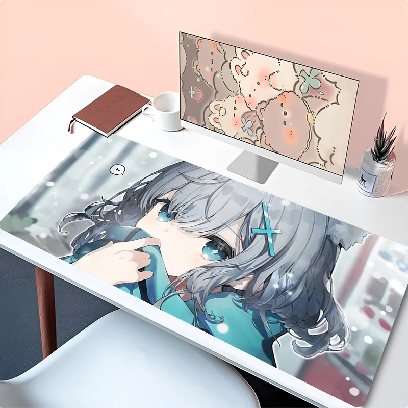 Mouse Pad PC Gaming Accessories Extended Mousepad Laptop Kawaii Sunaookami Shiroko Keyboard Pad Blue Archive Anime Girl Desk Mat
Mouse Pad PC Gaming Accessories Extended Mousepad Laptop Kawaii Sunaookami Shiroko Keyboard Pad Blue Archive Anime Girl Desk Mat