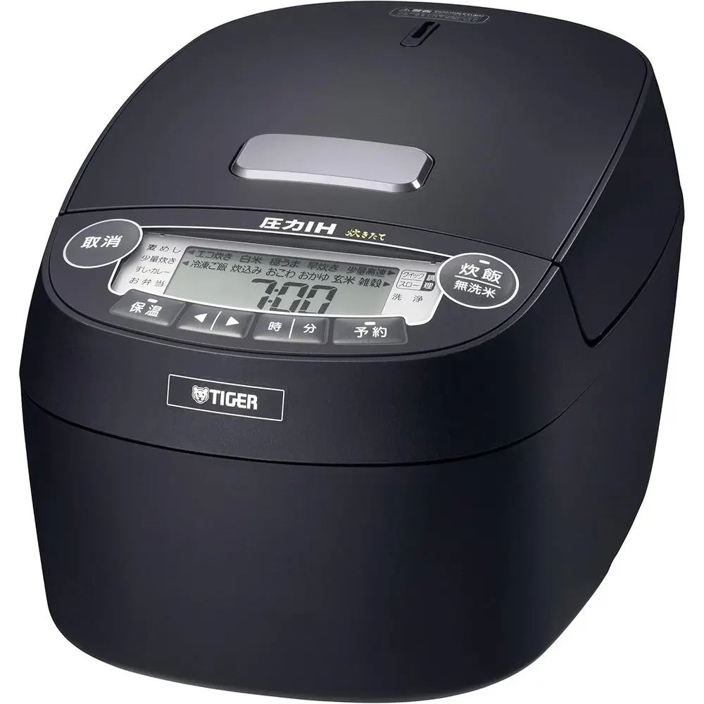 5.5-Cup Japanese Import Earthenware Rice Cooker with Heat Storage, 100V (Black)
5.5-Cup Japanese Import Earthenware Rice Cooker with Heat Storage, 100V (Black)
