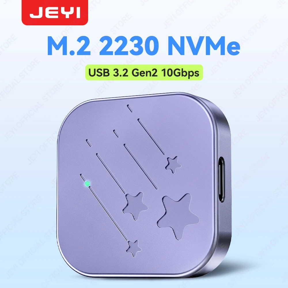 Корпус SSD JEYI NVMe M.2 2230 (RTL9210) USB 3.2 10 Гбит/с, корпус внешнего жесткого диска, поддержка 4 ТБ для NVMe PCIe SSD, портативный алюминиевый
Корпус SSD JEYI NVMe M.2 2230 (RTL9210) USB 3.2 10 Гбит/с, корпус внешнего жесткого диска, поддержка 4 ТБ для NVMe PCIe SSD, портативный алюминиевый