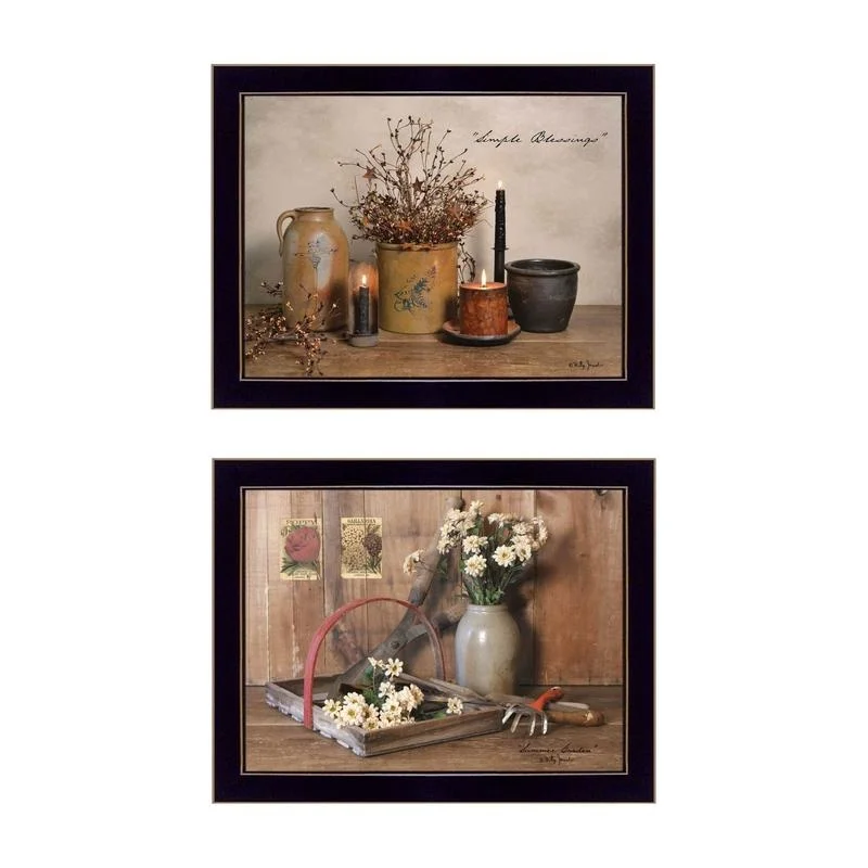 Simple Blessings Vignette Wall Art by Billy Jacobs, Printed Poster, Black Frame, Ready to Hang
Simple Blessings Vignette Wall Art by Billy Jacobs, Printed Poster, Black Frame, Ready to Hang