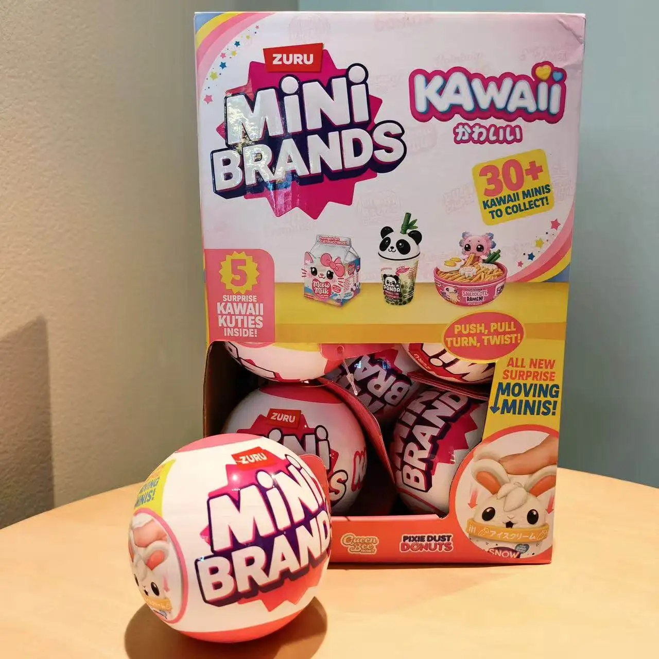 Zuru Mini Brands Kawaii Minis To Collect Blind Ball Surprise Ball Toy Stress-Relieving Cute Girl Fingertip Model Miniature Toy
Zuru Mini Brands Kawaii Minis To Collect Blind Ball Surprise Ball Toy Stress-Relieving Cute Girl Fingertip Model Miniature Toy