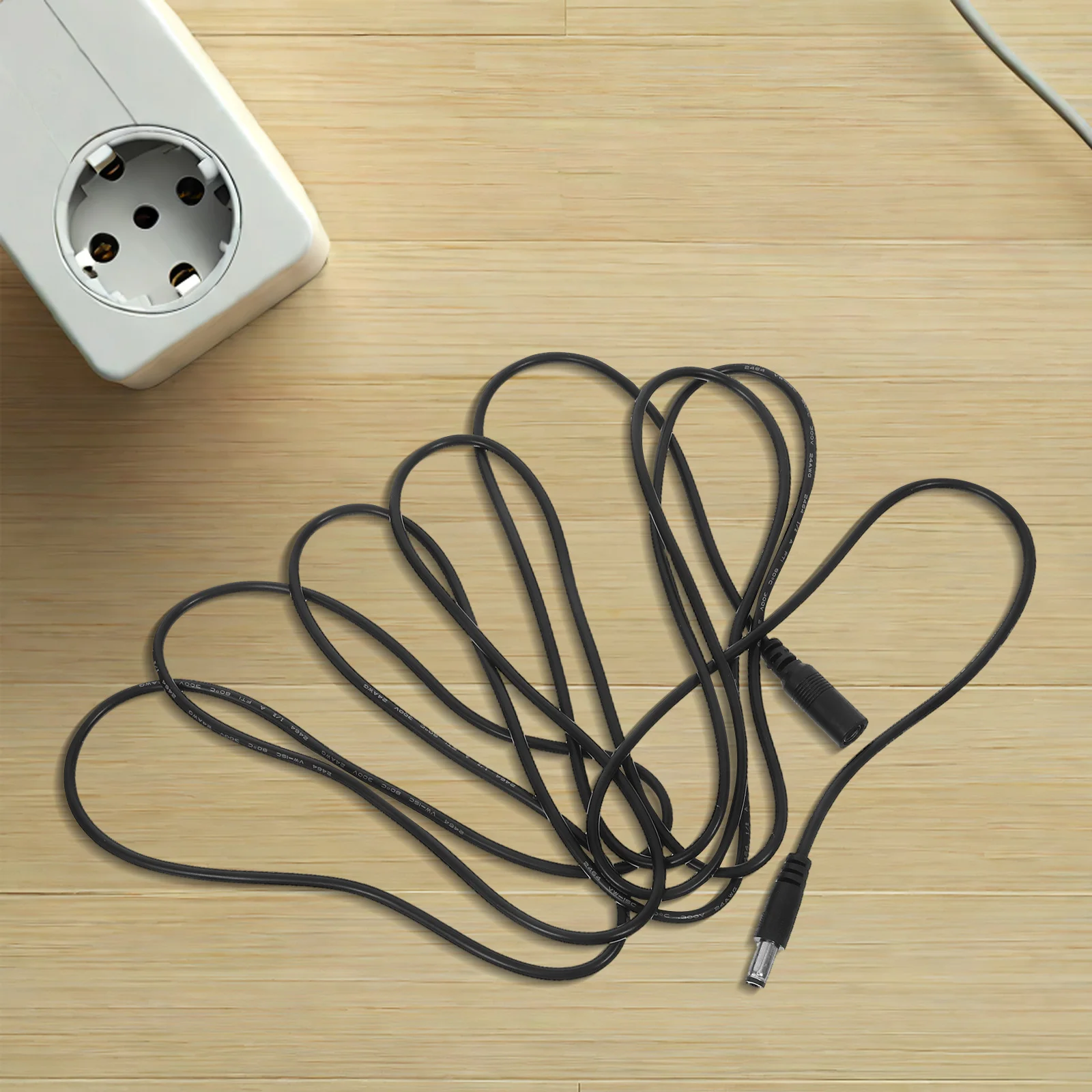 2Pcs Dc Power Extension Cable 3m Male Female Connector for Cctv Security Camera LED Strip Light Power Supply Cable Extension
2Pcs Dc Power Extension Cable 3m Male Female Connector for Cctv Security Camera LED Strip Light Power Supply Cable Extension