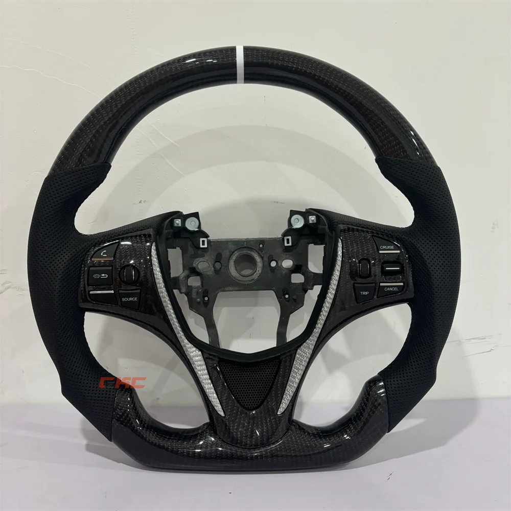 Customized black Carbon Fiber Perforated Leather steering wheel For HONDA Acura TLX 2015 2016 2017 2018 2019 2020
Customized black Carbon Fiber Perforated Leather steering wheel For HONDA Acura TLX 2015 2016 2017 2018 2019 2020