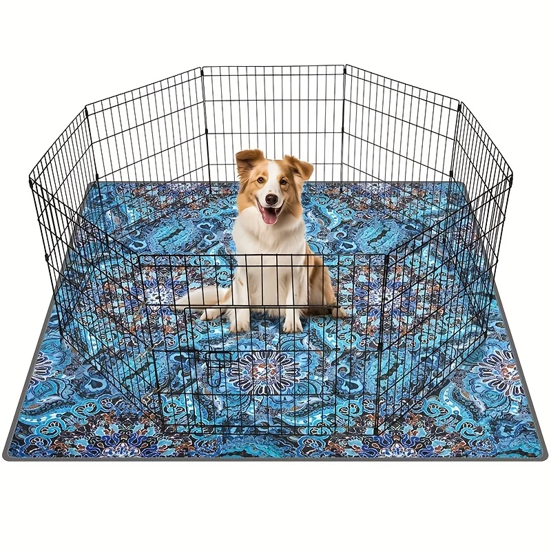 Bohemian Style Super Absorbent Dog Training Pad - Reusable, Washable, and Leakproof - Non-Slip Puppy Urine Mats for Floors, Playpens, Crates, and Couches - Stylish, Durable, and Quick-Drying for Hassle-Free Potty Training
Bohemian Style Super Absorbent Dog Training Pad - Reusable, Washable, and Leakproof - Non-Slip Puppy Urine Mats for Floors, Playpens, Crates, and Couches - Stylish, Durable, and Quick-Drying for Hassle-Free Potty Training