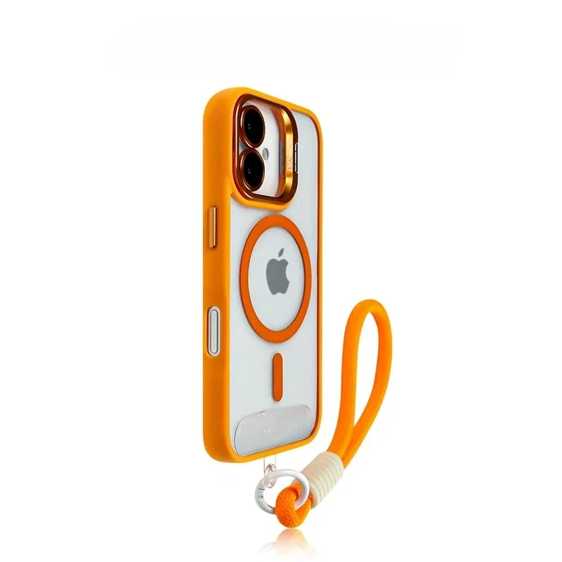Magnetic Wireless Charge with Lens Protector Case for Magsafe for IPhone 15 14 13 12 11 16 Pro Max Plus Ring Stand Lanyard Cover
Magnetic Wireless Charge with Lens Protector Case for Magsafe for IPhone 15 14 13 12 11 16 Pro Max Plus Ring Stand Lanyard Cover