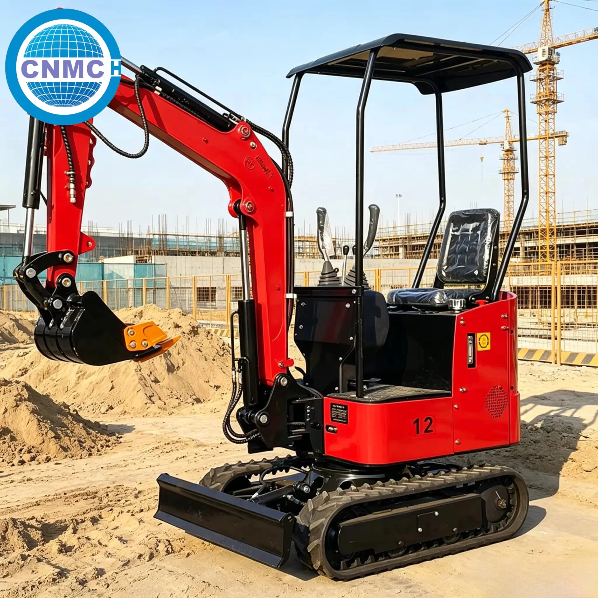 CNMC Mini Crawler Excavator 1.2 Tons Briggs & Stratton Excavator Digger High Performance Compact Excavator EPA CE Certification
CNMC Mini Crawler Excavator 1.2 Tons Briggs & Stratton Excavator Digger High Performance Compact Excavator EPA CE Certification