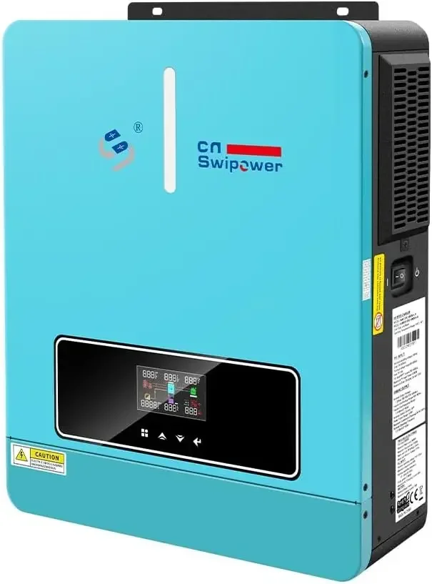 3600W Hybrid Solar Inverter 24VDC to AC 110V/ 60Hz & Built-in 120A MPPT Controller, for Homes Backup & Off-Grid
3600W Hybrid Solar Inverter 24VDC to AC 110V/ 60Hz & Built-in 120A MPPT Controller, for Homes Backup & Off-Grid