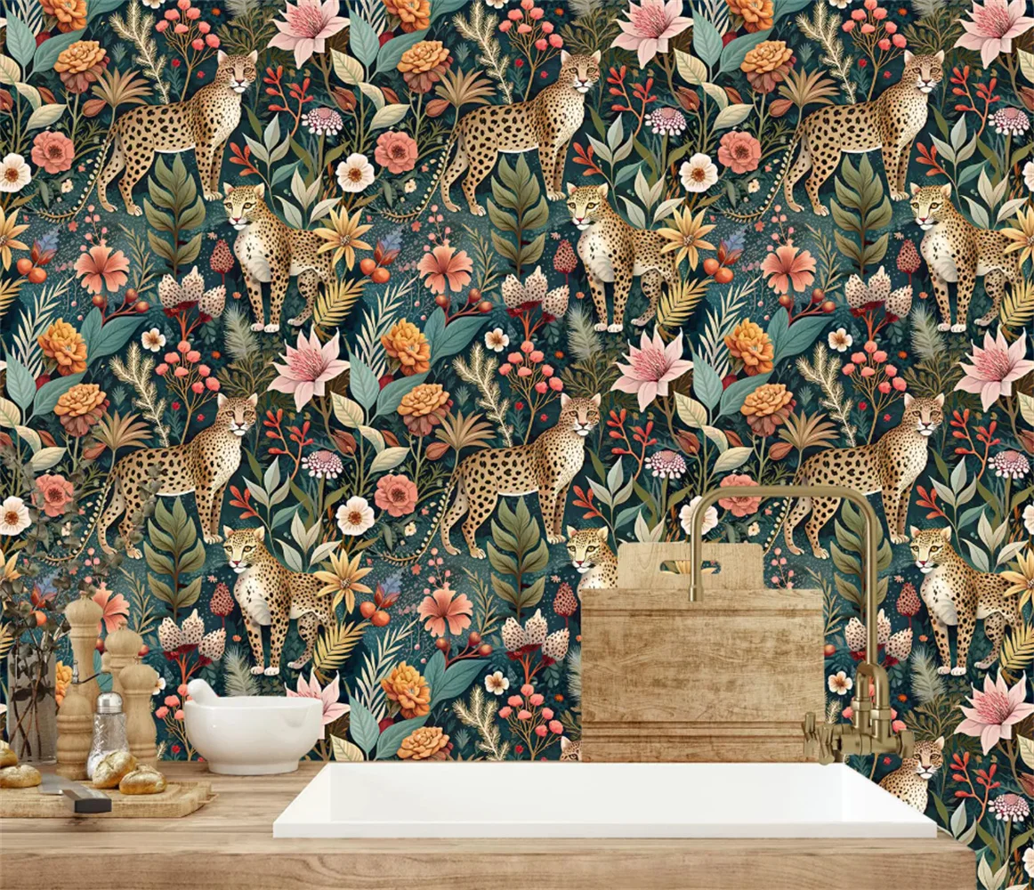 Custom hand-painted forest animal and floral wall mural wallpaper for bedrooms dining rooms living rooms and sofa backgrounds
Custom hand-painted forest animal and floral wall mural wallpaper for bedrooms dining rooms living rooms and sofa backgrounds