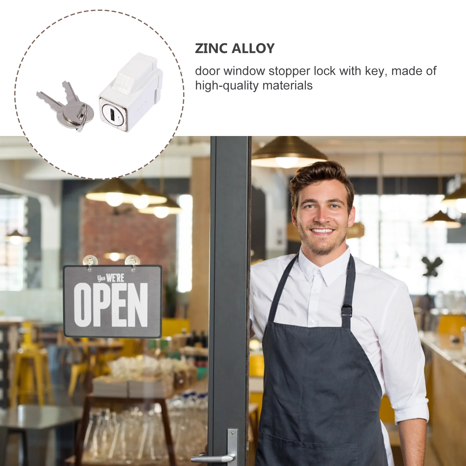 Zinc Alloy Sliding Window Lock 2Pcs Safety Device Anti Theft Child Proof No Punching Easy Install Ventilation Sash Stopper Glass
Zinc Alloy Sliding Window Lock 2Pcs Safety Device Anti Theft Child Proof No Punching Easy Install Ventilation Sash Stopper Glass