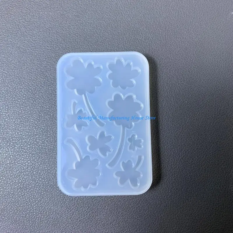 E56A Clovers Mold Epoxy Resin Crafts Mold Practical Jewelry Accessories Mould
E56A Clovers Mold Epoxy Resin Crafts Mold Practical Jewelry Accessories Mould