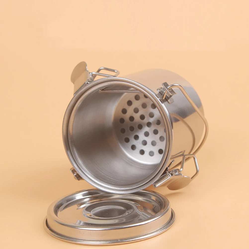Oil Paint Brush Barrel Stainless Steel Double-Layer Brush Washing Bucket Portable Painting Pen Washer For Water Oil Ink
Oil Paint Brush Barrel Stainless Steel Double-Layer Brush Washing Bucket Portable Painting Pen Washer For Water Oil Ink