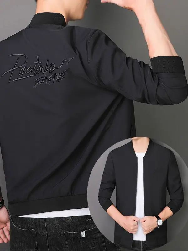 Embroidered Slim Fit Men's Jaet Trendy Korean Sle Spring Autumn New Arrival Youth Casual Windproof Zipper Closure Long Sl...
Embroidered Slim Fit Men's Jaet Trendy Korean Sle Spring Autumn New Arrival Youth Casual Windproof Zipper Closure Long Sl...