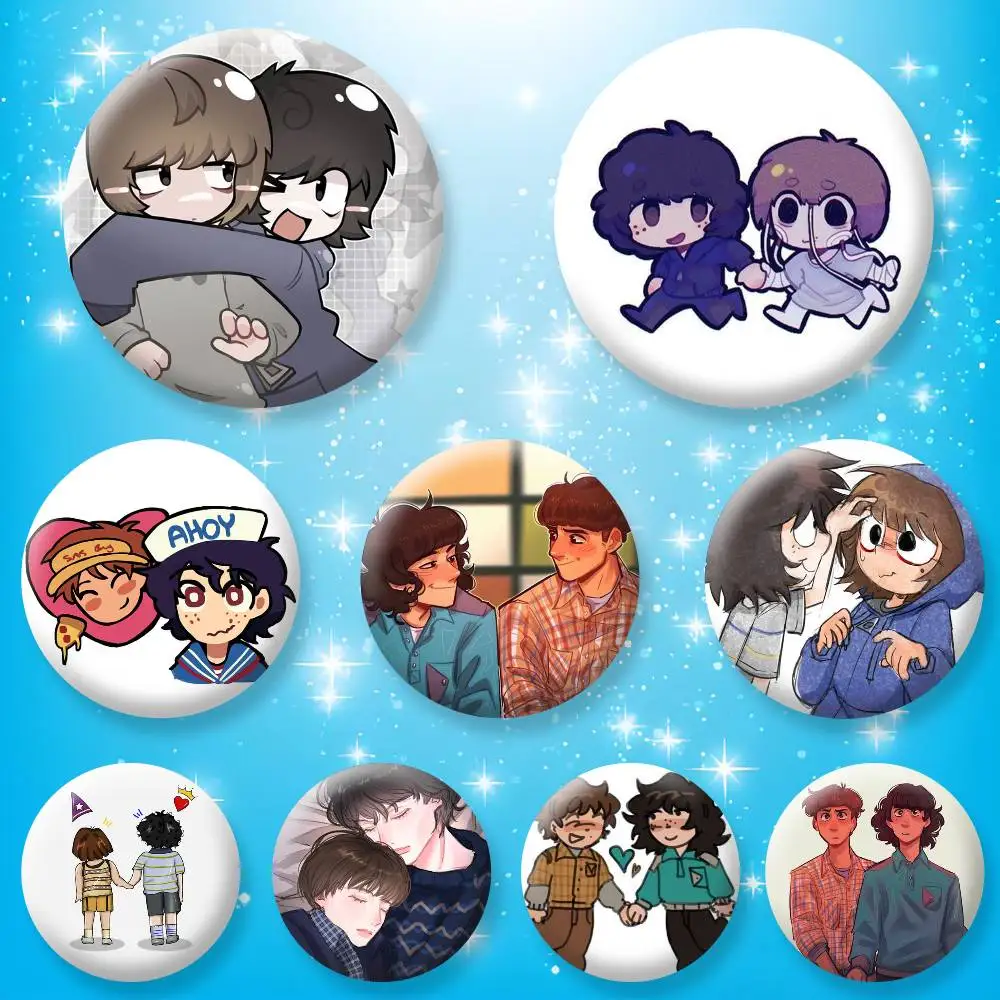OWM B-Byler M-Mike Will Button Pins Backpack Clothing Decor Brooch Badge Jewelry Gifts for Kids
OWM B-Byler M-Mike Will Button Pins Backpack Clothing Decor Brooch Badge Jewelry Gifts for Kids