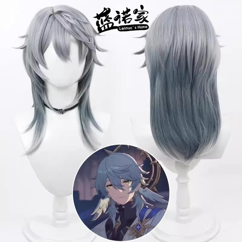 Anime Honkai Star Rail Sunday Cosplay Wig Halloween Carnival Party Props Synthetic Hair Heat Resistant Fiber + Wig Cap
Anime Honkai Star Rail Sunday Cosplay Wig Halloween Carnival Party Props Synthetic Hair Heat Resistant Fiber + Wig Cap