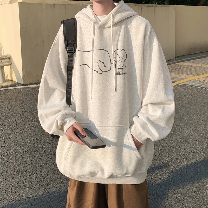 Hooded Sweatshirt Men's Spring Autumn Thickened Fleece Jacket Teenagers Middle School Students Overhead Clothes Large Size Cl...
Hooded Sweatshirt Men's Spring Autumn Thickened Fleece Jacket Teenagers Middle School Students Overhead Clothes Large Size Cl...