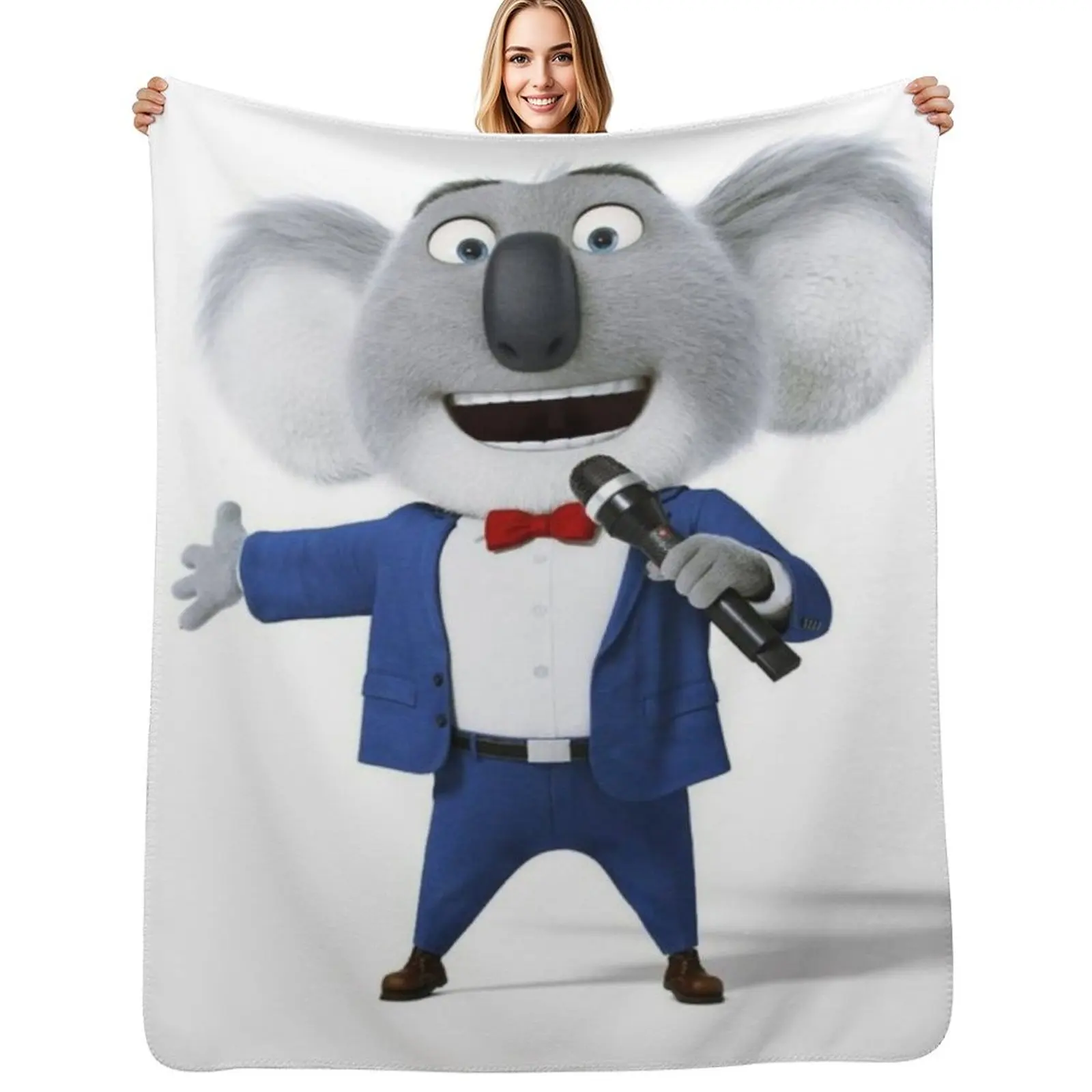 Buster Moon Throw Blanket Color Fast Cozy Throw Blanket
Buster Moon Throw Blanket Color Fast Cozy Throw Blanket