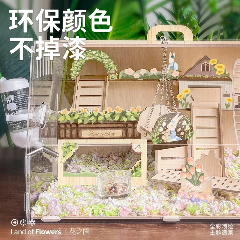 Hamster Cage Luxury Acrylic Gold Bear Special Small House Cheap Big DeliveryHot Sales Cheap And Fine
Hamster Cage Luxury Acrylic Gold Bear Special Small House Cheap Big DeliveryHot Sales Cheap And Fine