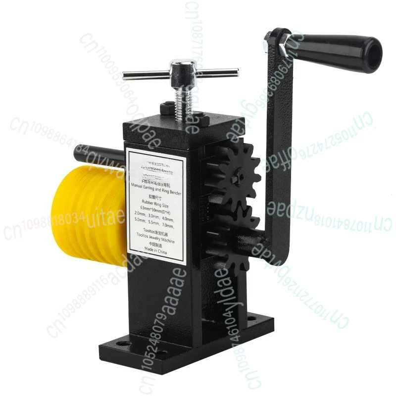 Hand Cranked Jewelry Making Press Machine Plastic Steel Roller Bangle Bending Machine Jewelry Ring Earring Bracelet Bender
Hand Cranked Jewelry Making Press Machine Plastic Steel Roller Bangle Bending Machine Jewelry Ring Earring Bracelet Bender
