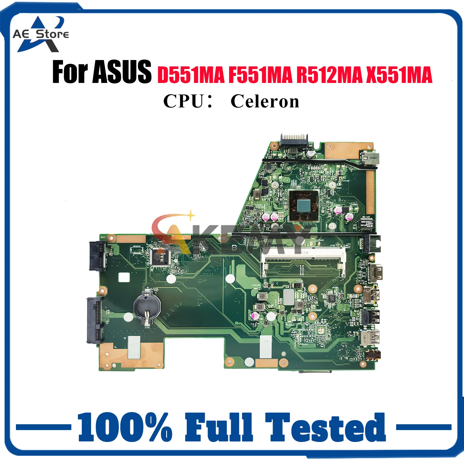 X551MA Материнская плата для ноутбука ASUS VivoBook X551MA X551M F551MA D551MA R512MA Материнская плата для ноутбука с процессором Celeron 100% тестирование ОК
X551MA Материнская плата для ноутбука ASUS VivoBook X551MA X551M F551MA D551MA R512MA Материнская плата для ноутбука с процессором Celeron 100% тестирование ОК