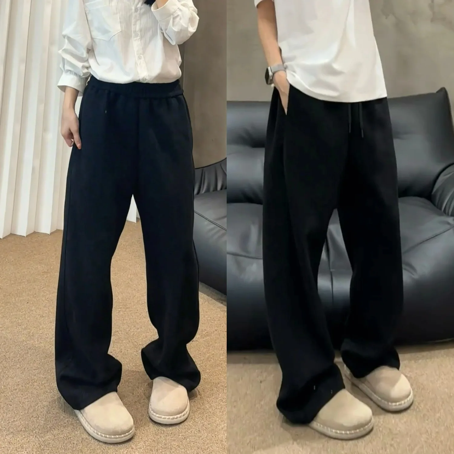 Autumn trendy texture heavy casual pants for men with a sense of luxury loose and slimming straight leg wide leg pants versatile
Autumn trendy texture heavy casual pants for men with a sense of luxury loose and slimming straight leg wide leg pants versatile