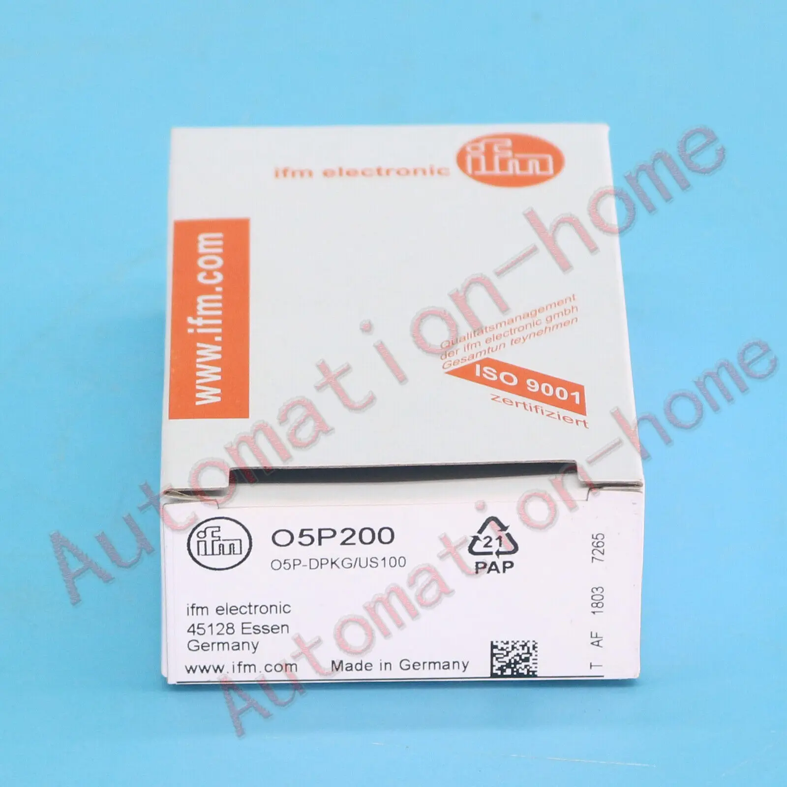 1 шт. Новый в коробке фотоэлектрический датчик IFM O5P200 05P200 Бесплатная доставка # QW
1 шт. Новый в коробке фотоэлектрический датчик IFM O5P200 05P200 Бесплатная доставка # QW