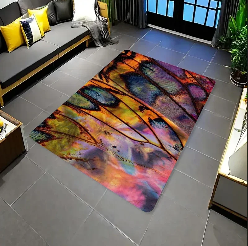 Monarch Butterfly Print Non-Slip Area Rug, Nature Style Carpet for Living Room and Bedroom Ornament
Monarch Butterfly Print Non-Slip Area Rug, Nature Style Carpet for Living Room and Bedroom Ornament