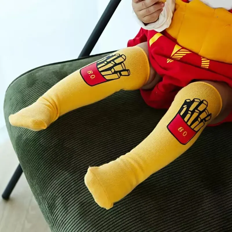 Ins Infant Newborn Baby Long Socks 0-3T Girls Boys Rolled Mid-Calf Socks French Fries Climbing Cotton Socks Match for Romper
Ins Infant Newborn Baby Long Socks 0-3T Girls Boys Rolled Mid-Calf Socks French Fries Climbing Cotton Socks Match for Romper