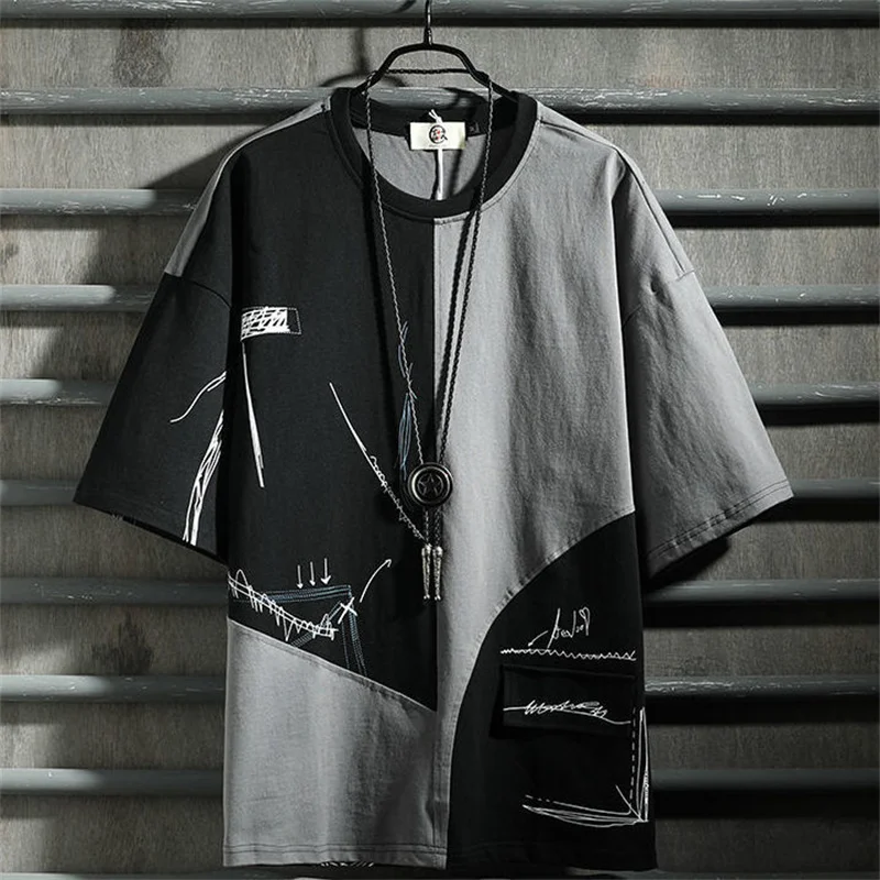 Fashion Trend New In Tops And T-Shirts Mens Clothing Dazzling Cool Personalization Short Sleeved T-Shirt For Men Tops T-shirt
Fashion Trend New In Tops And T-Shirts Mens Clothing Dazzling Cool Personalization Short Sleeved T-Shirt For Men Tops T-shirt