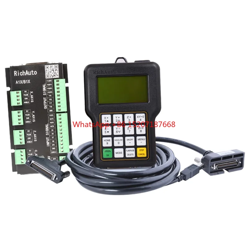 Original A11 Three-Axis CNC Milling Machine Controller DSP Motion Control Handle System for Woodworking Machinery Parts
Original A11 Three-Axis CNC Milling Machine Controller DSP Motion Control Handle System for Woodworking Machinery Parts