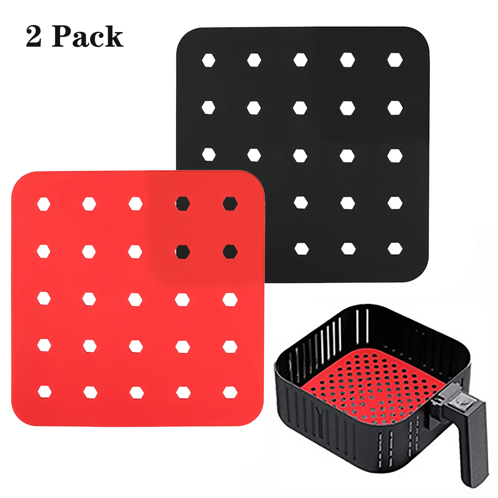 Non-Stick For Air Silicone Fryer Liners For Air Fryer Mat Reusable Baking Sheets Barbecue Tools
Non-Stick For Air Silicone Fryer Liners For Air Fryer Mat Reusable Baking Sheets Barbecue Tools