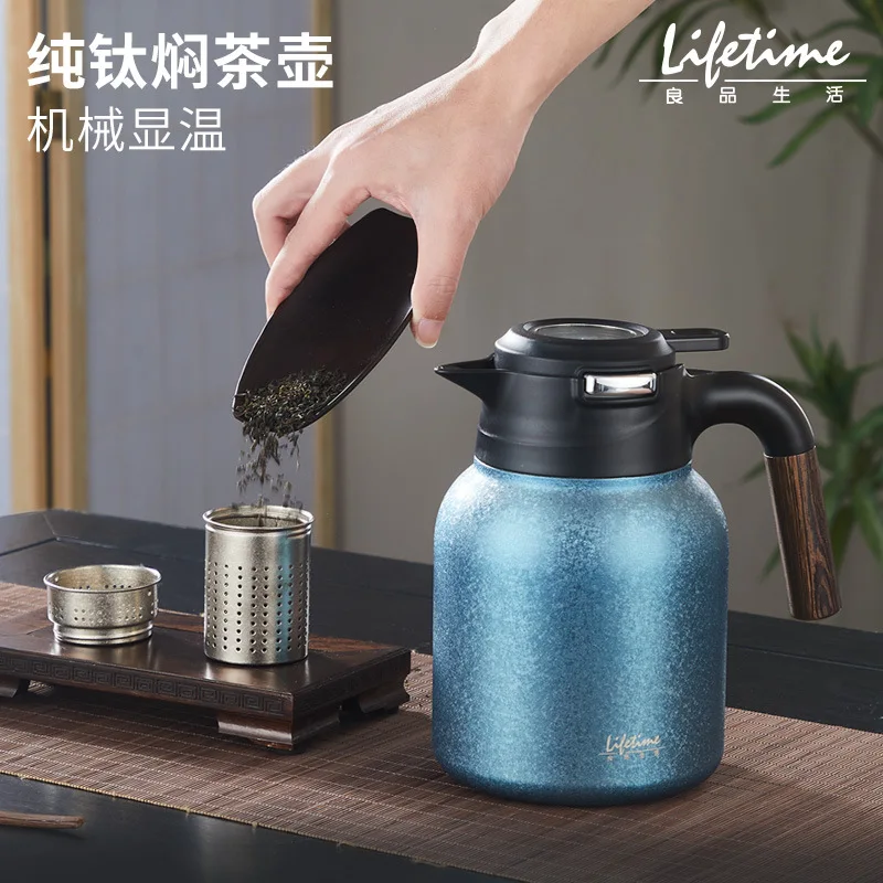 Liangpin Life Insulated Kettle Mechanical Temperature Display Tea Steeping Pot Large Capacity Tea Separation
Liangpin Life Insulated Kettle Mechanical Temperature Display Tea Steeping Pot Large Capacity Tea Separation