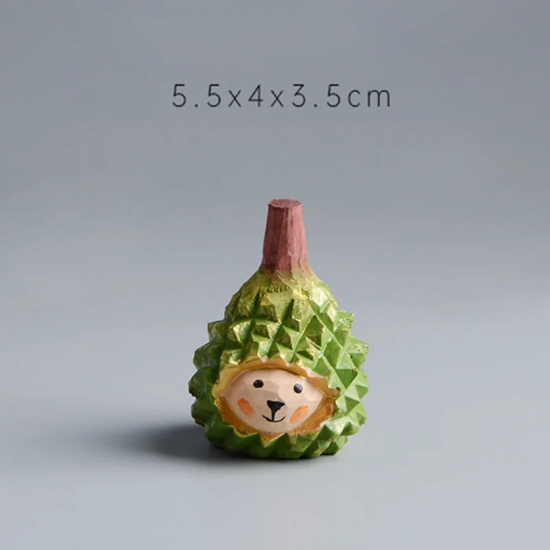 Fruit Durian Ornament Mini Figure Wooden Hand-made Keychain Holder Car Bag Accessories Key Ring Model Decoration Gift Kids Toys
Fruit Durian Ornament Mini Figure Wooden Hand-made Keychain Holder Car Bag Accessories Key Ring Model Decoration Gift Kids Toys