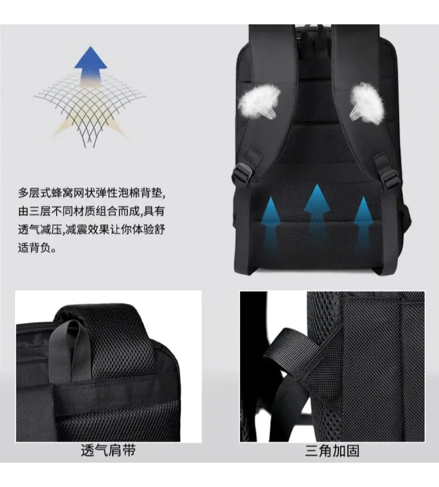 Scuff-resistant finish protects this 16-inch backpack during daily commutes and travel
Scuff-resistant finish protects this 16-inch backpack during daily commutes and travel