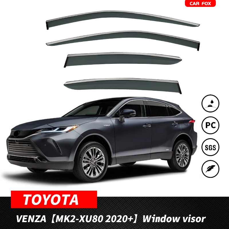 Оконный козырек для TOYOTA Venza XU80 2020-2023, Автомобильный Дверной козырек, защитные стекла
Оконный козырек для TOYOTA Venza XU80 2020-2023, Автомобильный Дверной козырек, защитные стекла