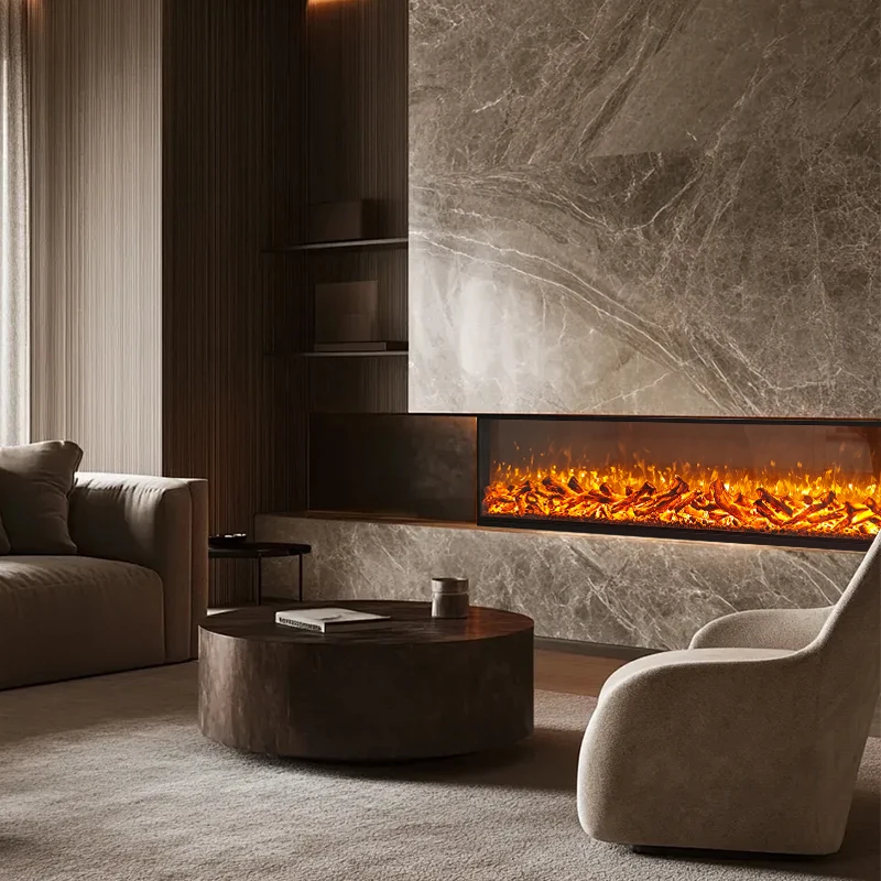 2026 New Wholesale Built-In Modern Simple Light Luxury Italian Minimalist TV Cabinet Fireplace Heating Steel Black LED Display
2026 New Wholesale Built-In Modern Simple Light Luxury Italian Minimalist TV Cabinet Fireplace Heating Steel Black LED Display