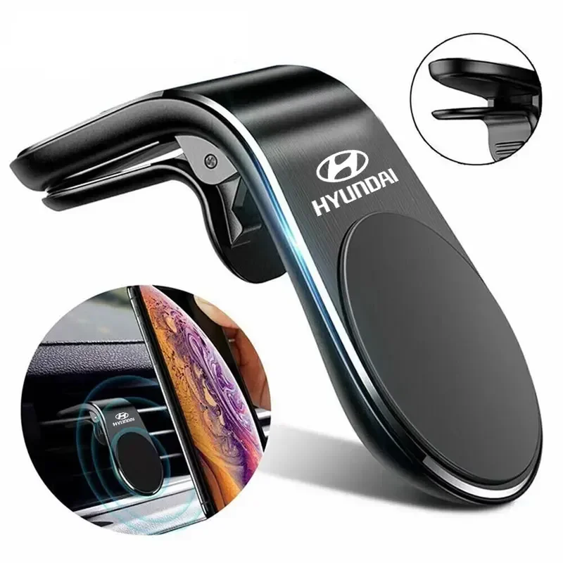 Magnetic Car Phone Mount in Car Phone Holder Air Vent Magnetic For hyundai i10 i20 i30 i40 ix35 N line Kona Santafe Sonata
Magnetic Car Phone Mount in Car Phone Holder Air Vent Magnetic For hyundai i10 i20 i30 i40 ix35 N line Kona Santafe Sonata