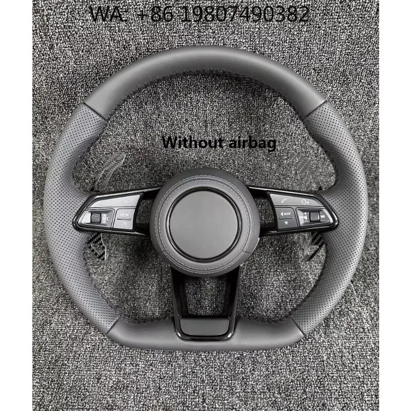 Flat Bottom Multi-Functional Leather Steering Wheel Hot Modified Upgrade Fit A3 A4L A5 A6L Q3 Q5L Interior Parts
Flat Bottom Multi-Functional Leather Steering Wheel Hot Modified Upgrade Fit A3 A4L A5 A6L Q3 Q5L Interior Parts