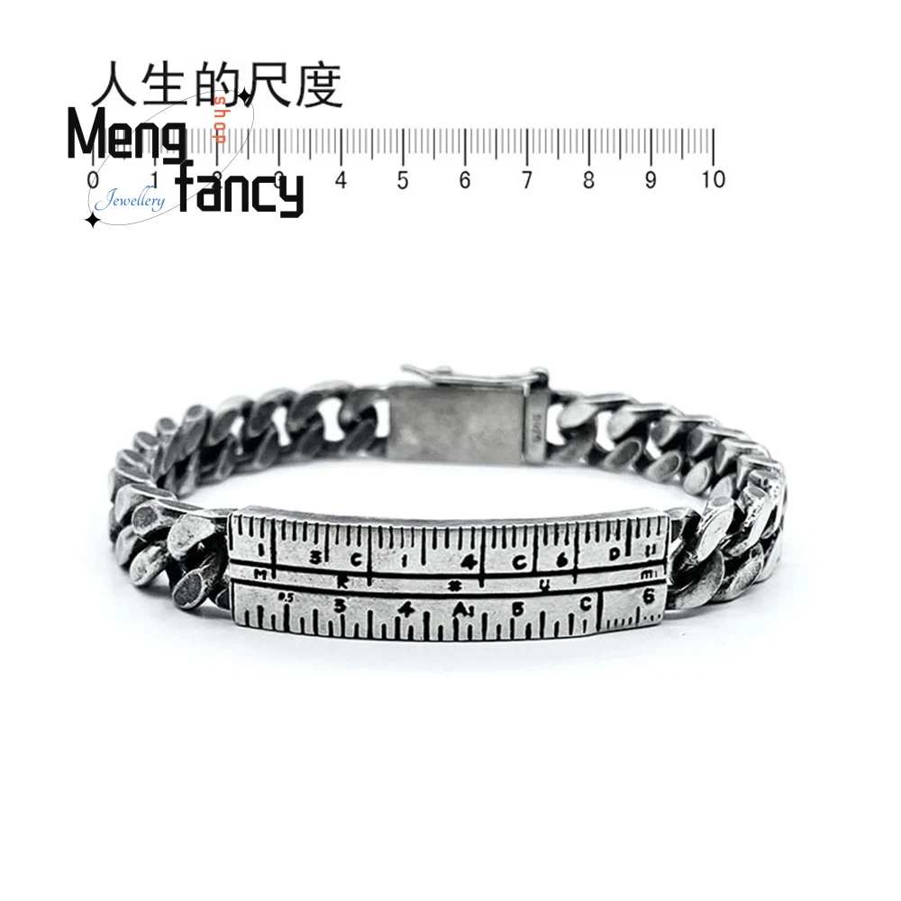 Scale Design Cuban Bracelet For Men A Unique Simple And Retro Handcrafted Wide Version Fashion Jewelry Exquisite Elegant Simple
Scale Design Cuban Bracelet For Men A Unique Simple And Retro Handcrafted Wide Version Fashion Jewelry Exquisite Elegant Simple