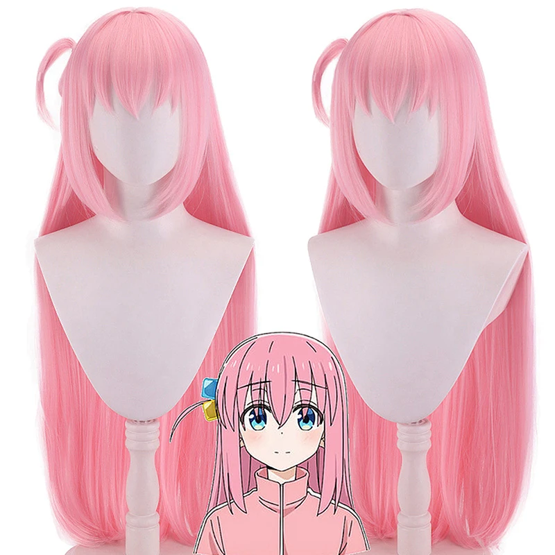 Anime Bocchi The Rock Cosplay Gotou Hitori Cosplay Wig 70cm Long Pink Straight Hair Heat Resistant Women Party Wigs
Anime Bocchi The Rock Cosplay Gotou Hitori Cosplay Wig 70cm Long Pink Straight Hair Heat Resistant Women Party Wigs