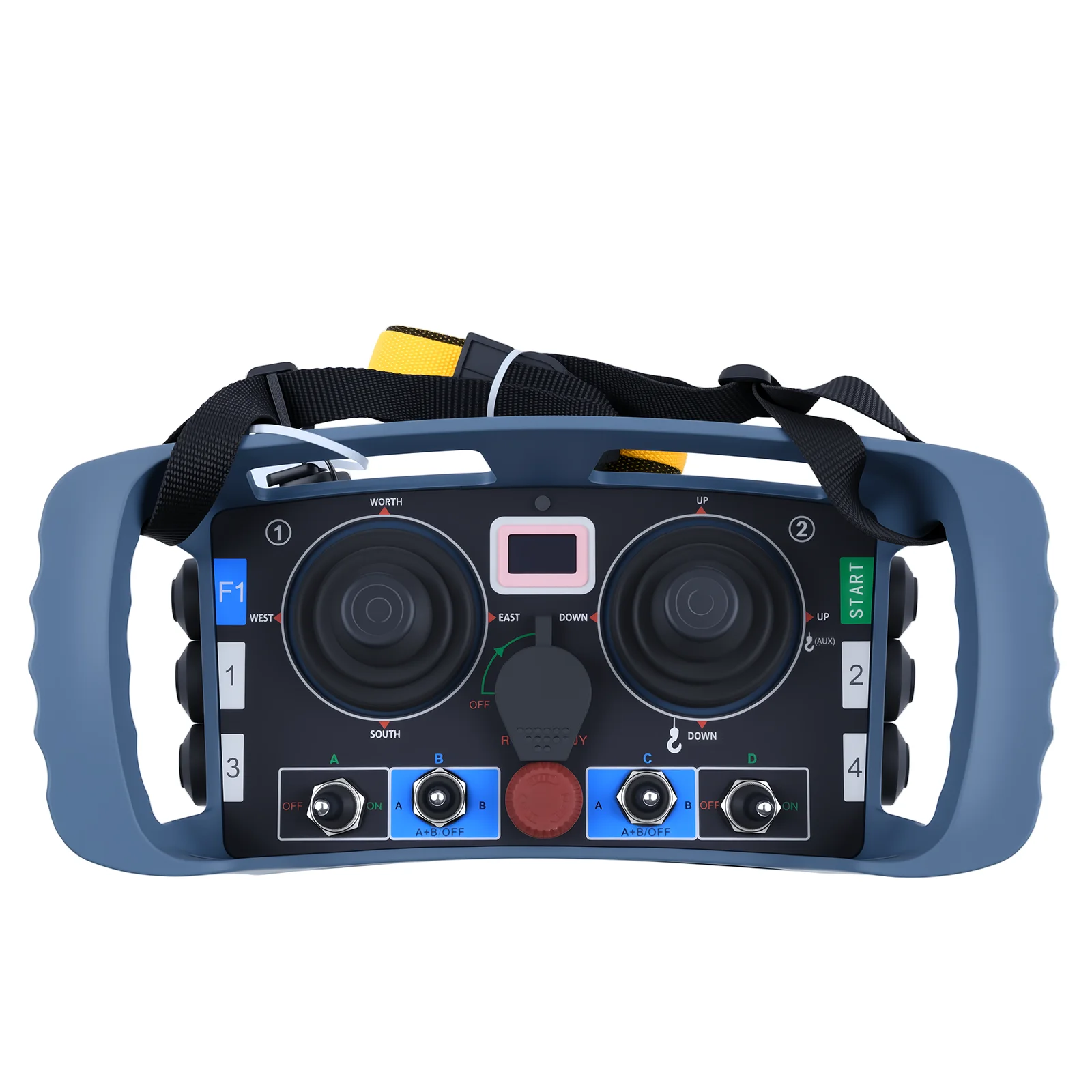 Industrial Radio Joystick Remote Control YD-60 for Tower Crane Hoist Crane Remote Control Transmitter Receiver Crane Control
Industrial Radio Joystick Remote Control YD-60 for Tower Crane Hoist Crane Remote Control Transmitter Receiver Crane Control