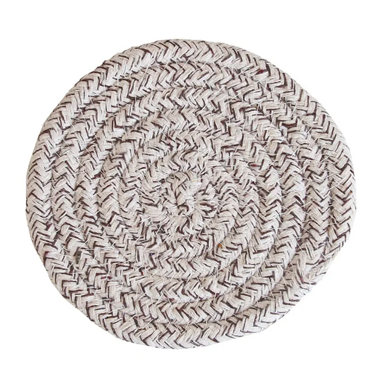 Heat Insulation Pad Set Pot Holders Set, Trivets Set, Cotton Thread Weave Trivets For Hot Dishes,Hot Pot Holders Durable
Heat Insulation Pad Set Pot Holders Set, Trivets Set, Cotton Thread Weave Trivets For Hot Dishes,Hot Pot Holders Durable