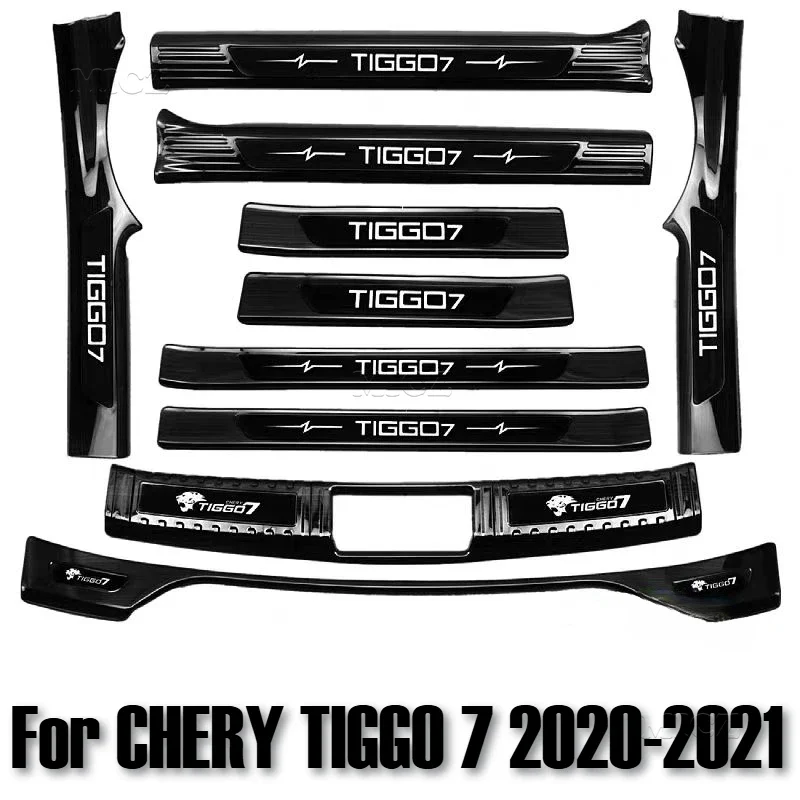 For CHERY TIGGO 7 2020-2021 Stainless Steel Car Threshold Guard Trunk Threshold Guard Plate Anti-scratch Car Accessories
For CHERY TIGGO 7 2020-2021 Stainless Steel Car Threshold Guard Trunk Threshold Guard Plate Anti-scratch Car Accessories