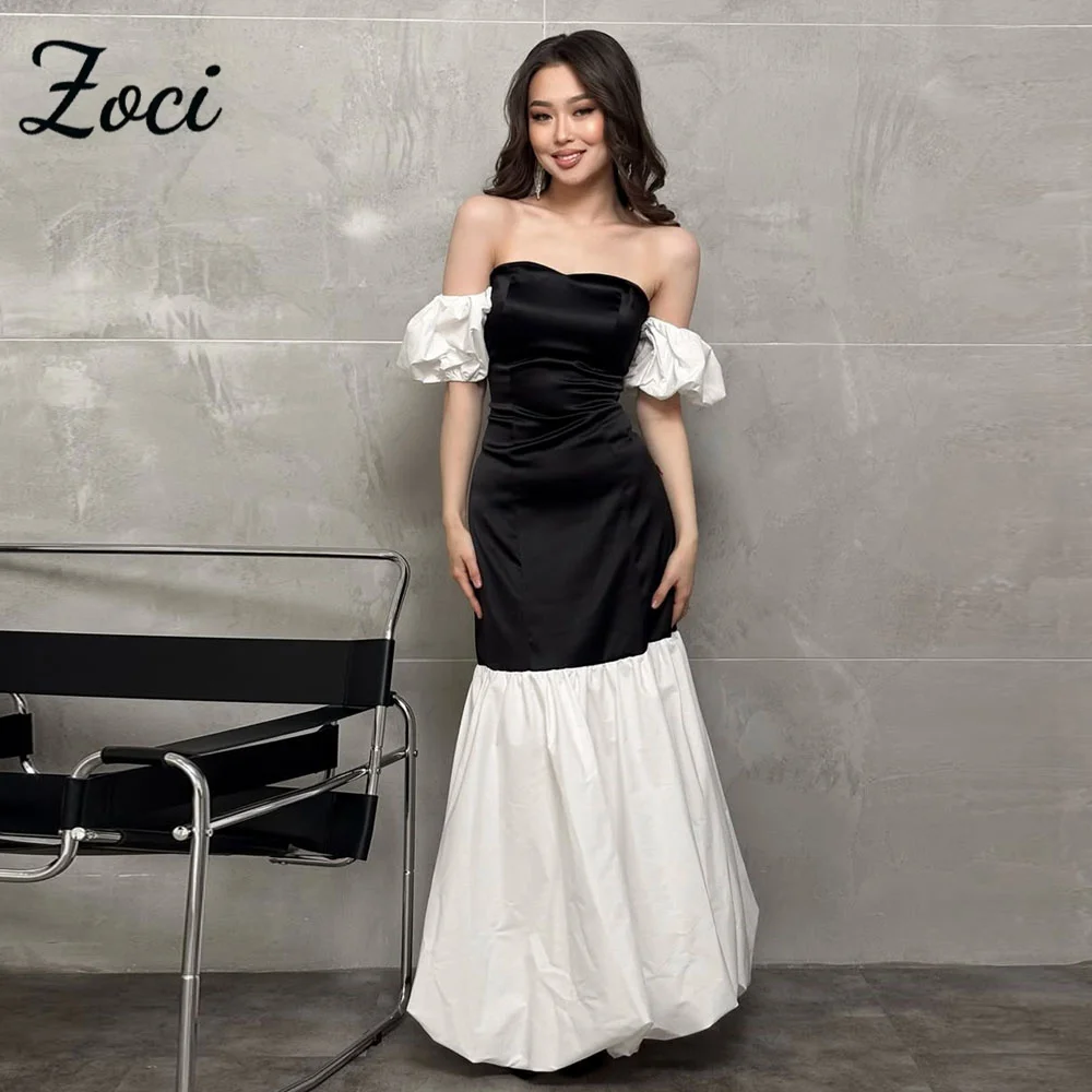 Zoci Elegant Sweetheart Satin Formal Evening Dresses Customized Mermaid Arabia Fishtail Prom Dress Women Formal Party Gowns 2025
Zoci Elegant Sweetheart Satin Formal Evening Dresses Customized Mermaid Arabia Fishtail Prom Dress Women Formal Party Gowns 2025
