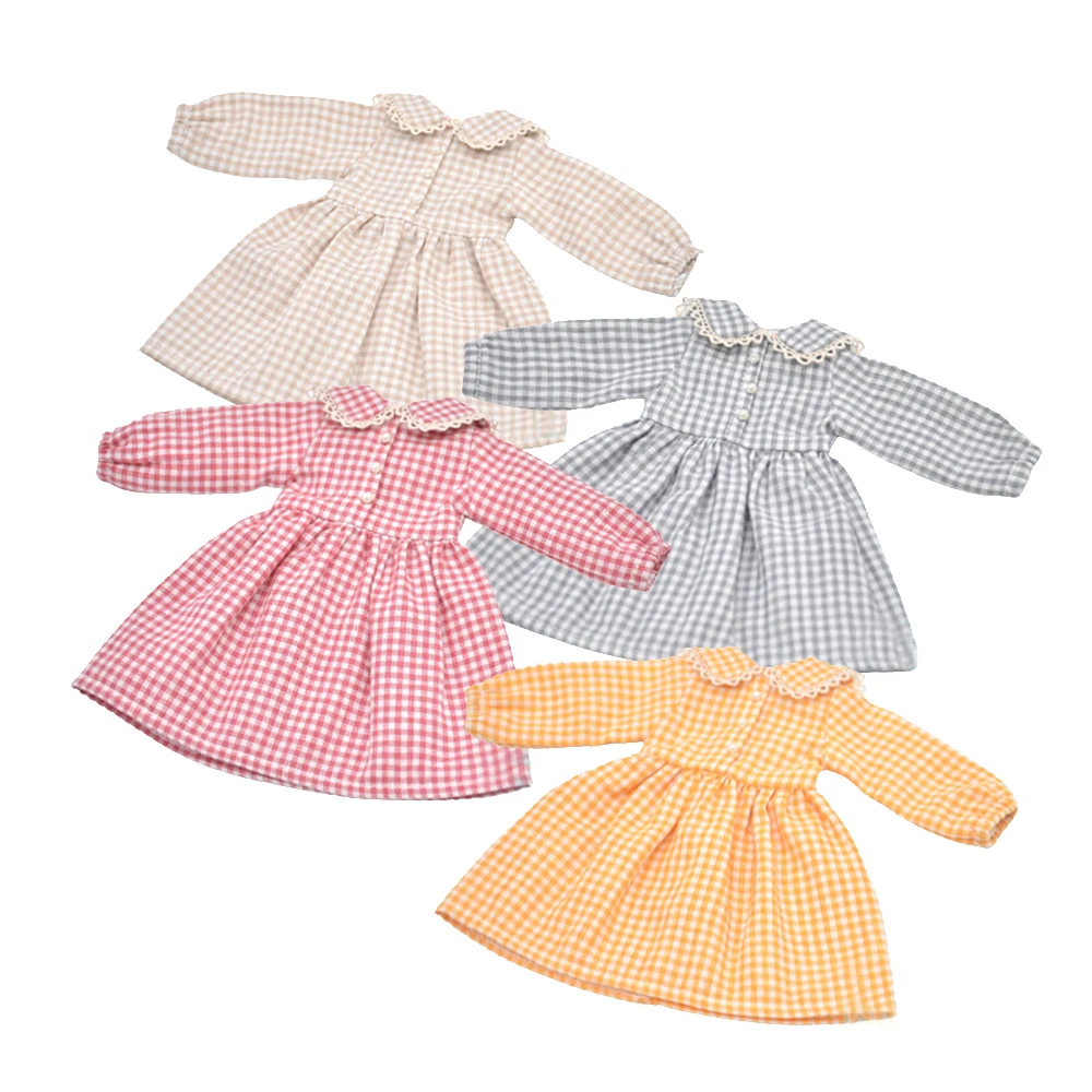 Fits 28cm Blyth azon OB22 OB24 Fashionable plaid skirt yellow, pink, khaki Toys Gift
Fits 28cm Blyth azon OB22 OB24 Fashionable plaid skirt yellow, pink, khaki Toys Gift
