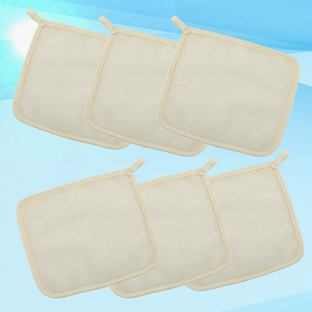 6Pcs Bath Towel Brush Exfoliator Nylon Shower Scrub Cloth Back Rub Towel Body Cleaning Bathing Accessories Random Color
6Pcs Bath Towel Brush Exfoliator Nylon Shower Scrub Cloth Back Rub Towel Body Cleaning Bathing Accessories Random Color
