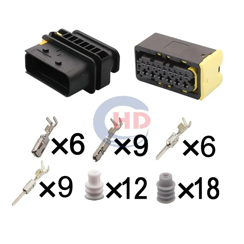 1-20 sets 15pin AMP/TE Automotive EV Connector Plug Plastic Shell 1-1564530-1 1-1563878-1
1-20 sets 15pin AMP/TE Automotive EV Connector Plug Plastic Shell 1-1564530-1 1-1563878-1